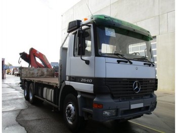 Dropside/ Flatbed truck Mercedes-Benz ACTROS 2640 K + PK 18080: picture 1