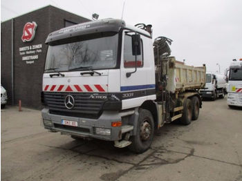 Tipper Mercedes-Benz  ACTROS 3331 HIAB 144 B-2 CL: picture 1