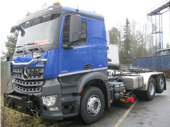 Skip loader truck Mercedes-Benz AROCS 2551-6x2: picture 1