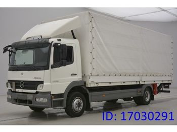 Curtainsider truck Mercedes-Benz ATEGO 1224: picture 1