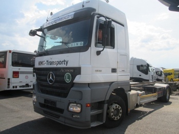 Container transporter/ Swap body truck Mercedes-Benz Actros 1836 BDF, Manual, E5: picture 1