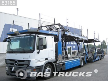 Autotransporter truck Mercedes-Benz Actros 1841 LL PowerShift Euro 5 Rolfo-Pegasus-A: picture 1