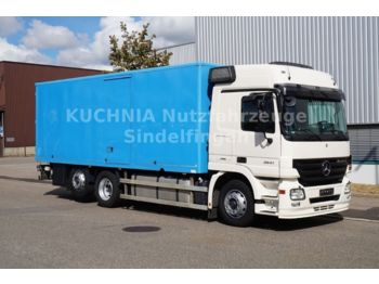 Box truck Mercedes-Benz Actros 2541 6x2 NLA Lenkachse Koffer LBW Euro-5: picture 1