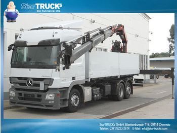 Dropside/ Flatbed truck Mercedes-Benz Actros 2544LL Baustoffkipper/PK21001L/13m=1300kg: picture 1