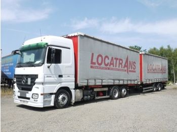 Curtainsider truck Mercedes-Benz Actros 2544 * BDF *EURO 5 *: picture 1