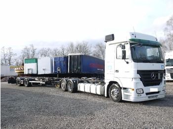 Container transporter/ Swap body truck Mercedes-Benz  Actros 2544 * BDF *EURO 5 * 4 STÜCK: picture 1