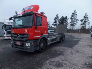Container transporter/ Swap body truck Mercedes-Benz Actros 2544 L 6x2/4800 konttiauto + PL: picture 1