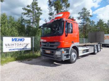 Container transporter/ Swap body truck Mercedes-Benz Actros 2544 L konttiauto+PL 6x2/48: picture 1