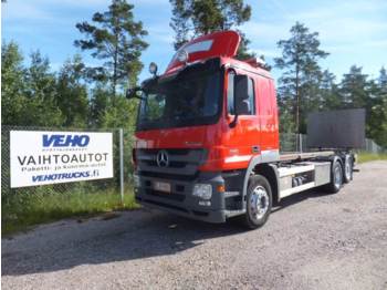 Container transporter/ Swap body truck Mercedes-Benz Actros 2544 L konttiauto+PL 6x2/48: picture 1