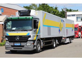 Refrigerator truck Mercedes-Benz Actros 2544 + Tandem Anhänger /Carrier Supra 850: picture 1