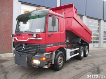 Tipper Mercedes-Benz Actros 2648 6x4 EPS 3 pedals, steel suspention: picture 1
