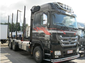 Truck for transportation of timber Mercedes-Benz Actros 2660L 6x4 Puuvarustus: picture 1