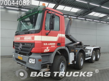 Hook lift truck Mercedes-Benz Actros 4141 K 8X4 Big-Axle Steelsuspension Euro 3: picture 1