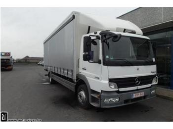 Curtainsider truck Mercedes-Benz Atego 1218: picture 1