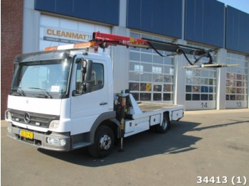 Autotransporter truck Mercedes-Benz Atego 1218 Vehicle recovery truck: picture 1