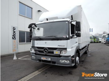 Curtainsider truck Mercedes-Benz Atego 1222 L S-Fahrerhaus Klima Euro5: picture 1