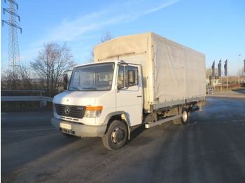 Curtainsider truck Mercedes-Benz Vario 814 D, LBW 1 To, Plane: picture 1