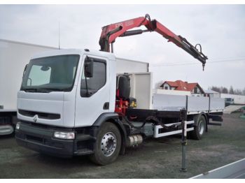 Dropside/ Flatbed truck RENAULT FASSI 150 PREMIUM 270 DCI HDS: picture 1