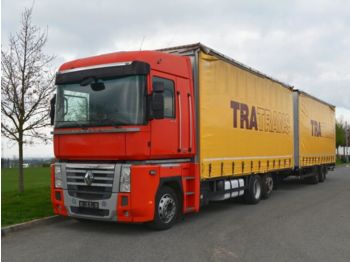 Dropside/ Flatbed truck RENAULT MAGNUM DXI 460 6X2 TANDEM: picture 1