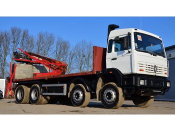 Dropside/ Flatbed truck RENAULT MAXTER G340 8x4 1994 flatbed: picture 1