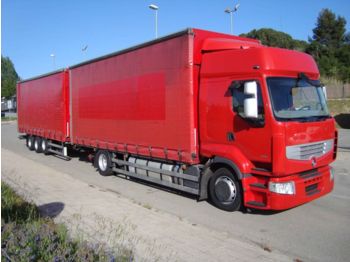 Curtainsider truck RENAULT PREMIUM 450 DXI E5: picture 1