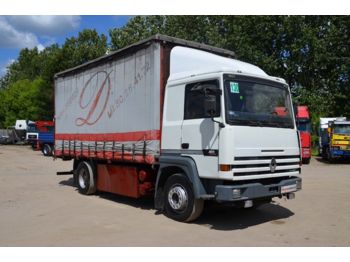Curtainsider truck RENAULT R385 MAJOR: picture 1