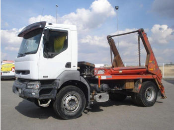 Skip loader truck Renault Kerax 270.18 dci. Absetzkipper telescop Cayvol.: picture 1