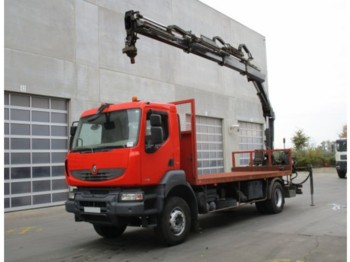 Dropside/ Flatbed truck Renault Kerax 370.19 DXI 4x2 + HIAB 144B3: picture 1