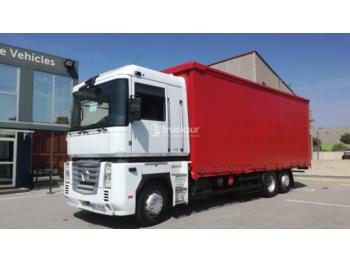 Curtainsider truck Renault Magnum 500 Dxi 6x2: picture 1
