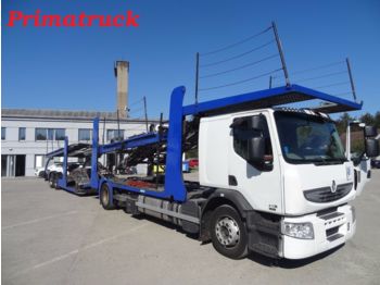 Autotransporter truck Renault Premium 410 Aufbau RIMO + Anhänger RIMO: picture 1