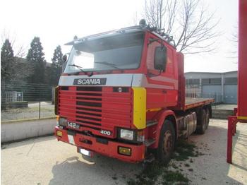 Dropside/ Flatbed truck SCANIA 142M 400: picture 1