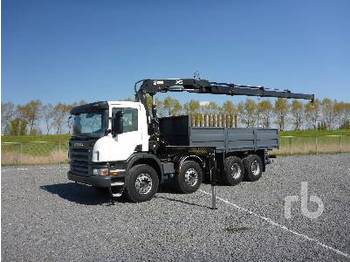 New Dropside/ Flatbed truck SCANIA P380 8x4: picture 1