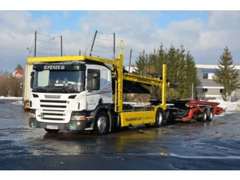 Autotransporter truck SCANIA P 380 ROLFO: picture 1