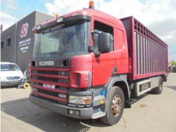Livestock truck Scania 124 G 420: picture 1