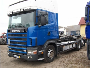Truck Scania 124 L420 HAKOWIEC: picture 1