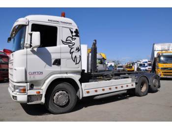 Hook lift truck Scania 144 530 6X2: picture 1