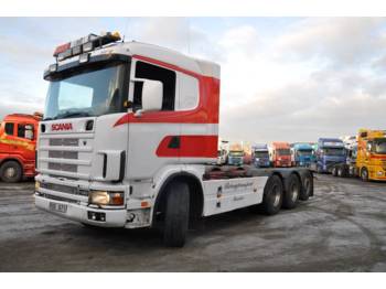 Container transporter/ Swap body truck Scania 164 8X4 480: picture 1