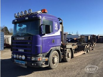 Tipper Scania Dunderbygge R144GB , släp RAG 562 8x4 Dunderbygge -00: picture 1