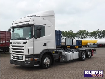 Container transporter/ Swap body truck Scania G 400 6x2: picture 1