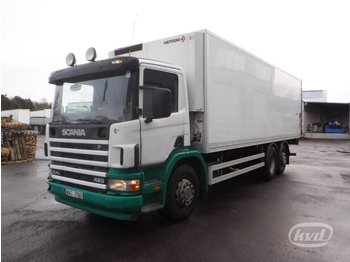 Box truck Scania P124LBNB420 6x2*4 Box (chillers + tail lift): picture 1