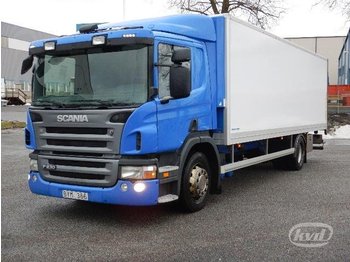 Box truck Scania P230DB MLB (Euro 4 ) 4x2 Box (chillers + tail lift): picture 1