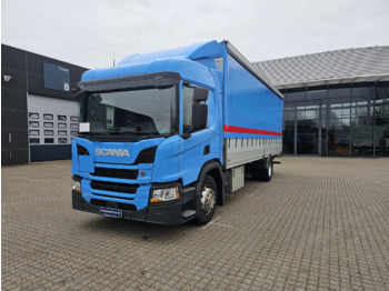 Scania P250 - Curtainsider truck: picture 1