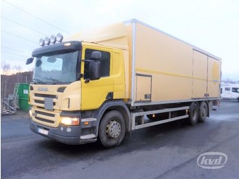 Box truck Scania P310 LB (Export only) 6x2*4 Box (tail lift): picture 1