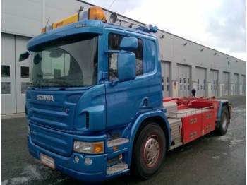 Skip loader truck Scania P360 LB 4X2 HNB: picture 1