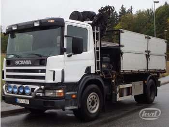 Dropside/ Flatbed truck Scania P94GBNZ230 -02: picture 1