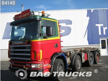 Container transporter/ Swap body truck Scania R124C 420 Manual Big-Axle SteelSuspension Euro 2: picture 1