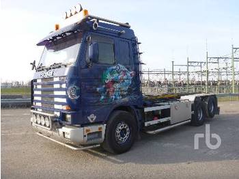 Container transporter/ Swap body truck Scania R143HL-450 6X2: picture 1