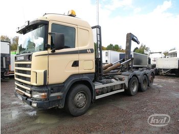 Hook lift truck Scania R144GBNA530 -00: picture 1