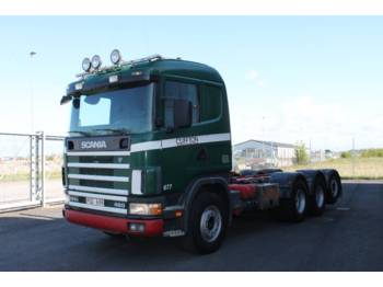 Container transporter/ Swap body truck Scania R144GB 8X4*4: picture 1