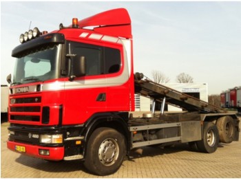 Container transporter/ Swap body truck Scania R144 GB6X2 NZ 90180: picture 1